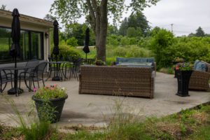 Garrison Outdoor Seating Area